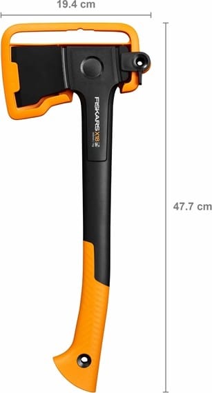 Fiskars Universalyxa X-Series X18 Svart/orange Fiskars