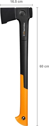 Fiskars Universalyxa X-Series X24 Svart/orange Fiskars