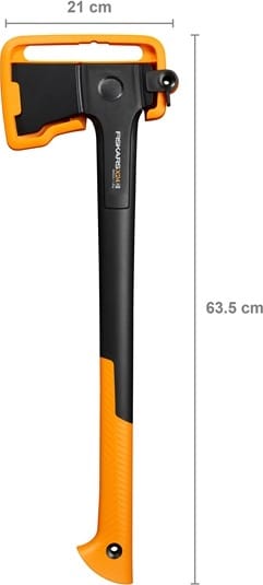 Fiskars Universalyxa X-Series X24 Svart/orange Fiskars