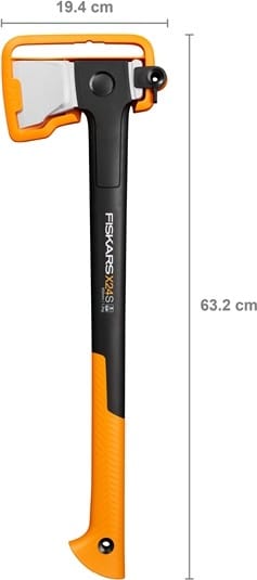 Fiskars Klyvyxa X-Series X24 Svart/orange Fiskars
