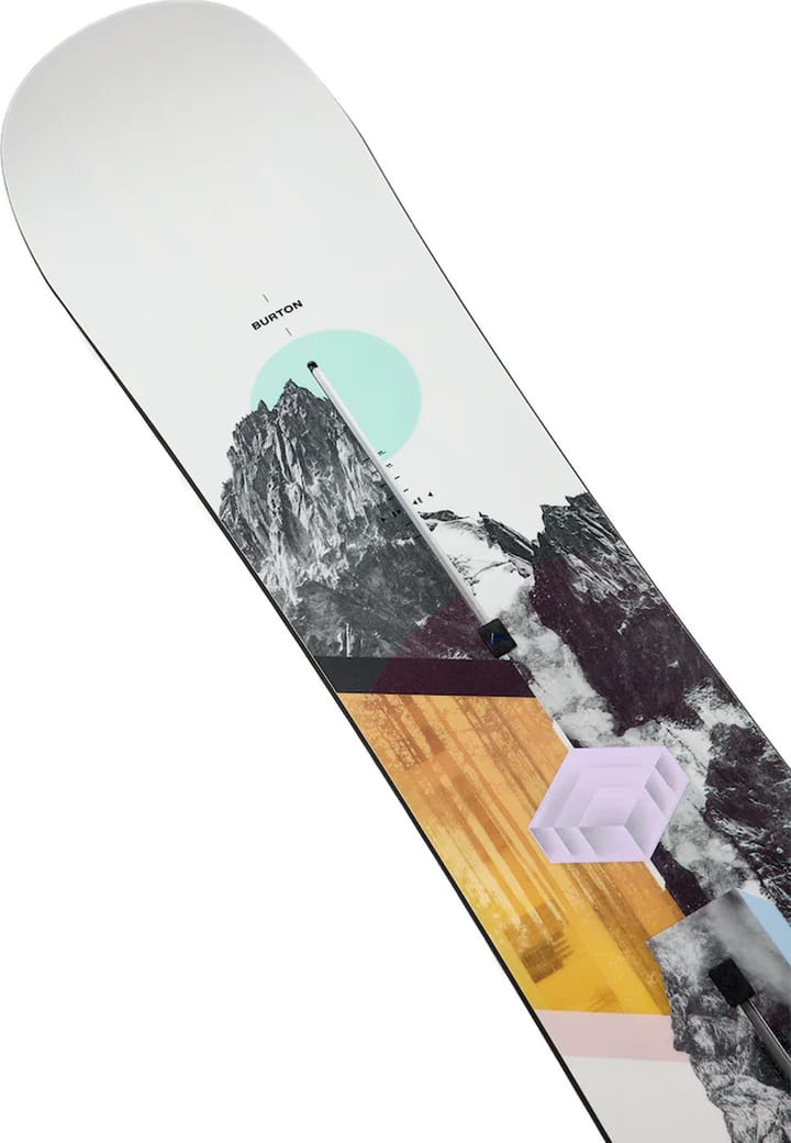 Burton Women's Burton Flat Top Snowboard Multi Burton