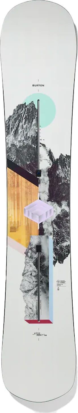 Burton Women's Burton Flat Top Snowboard Multi Burton
