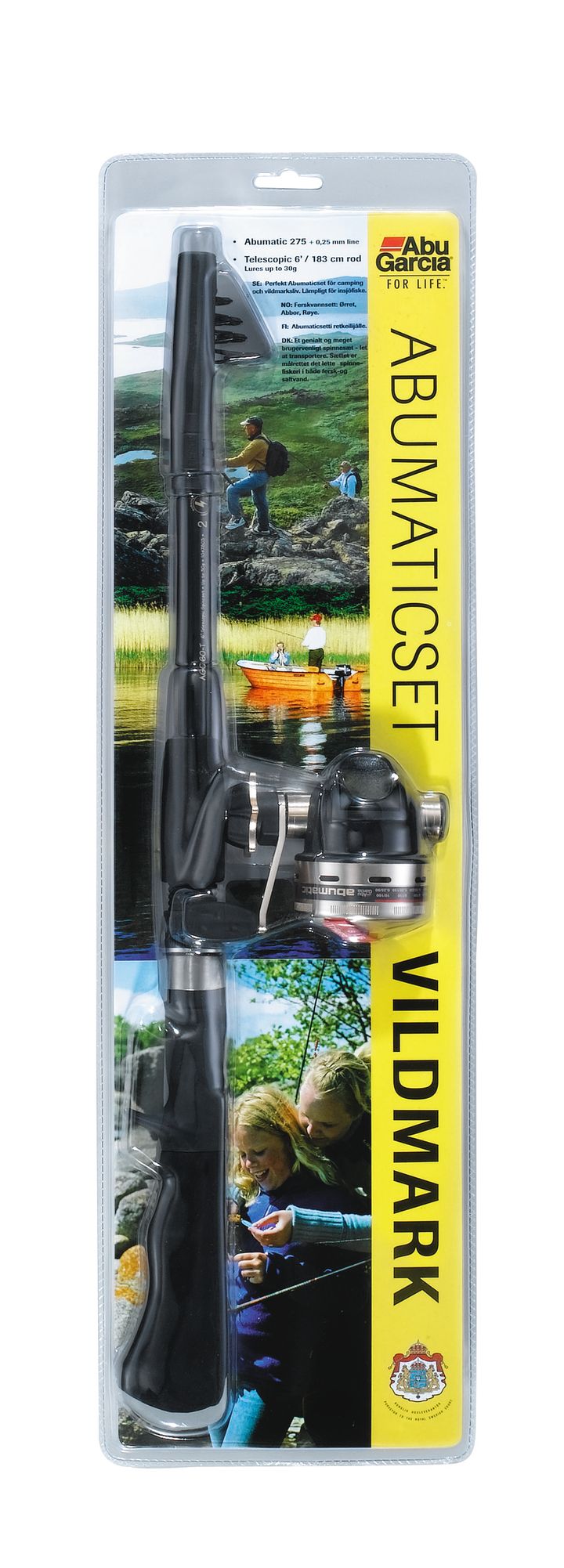 Abu Garcia Abumaticset Vildmark Abu275/C60 Teleskopsett Abu Garcia