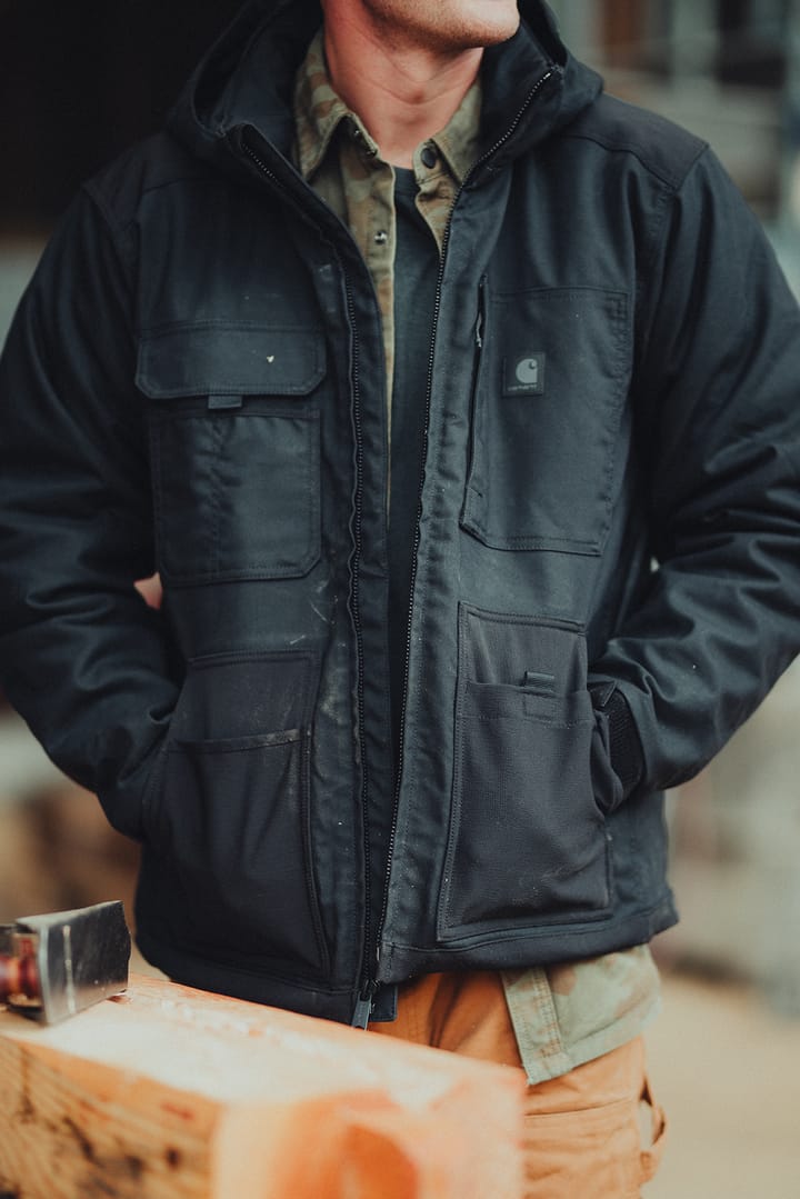 Carhartt Men's Steel Braddock Jacket Black Carhartt