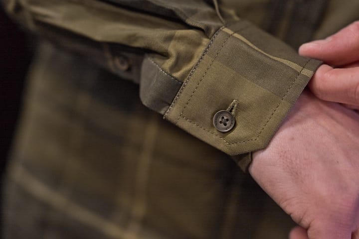 Härkila Men's Akse Long Sleeve Shirt Willow Green Check Härkila