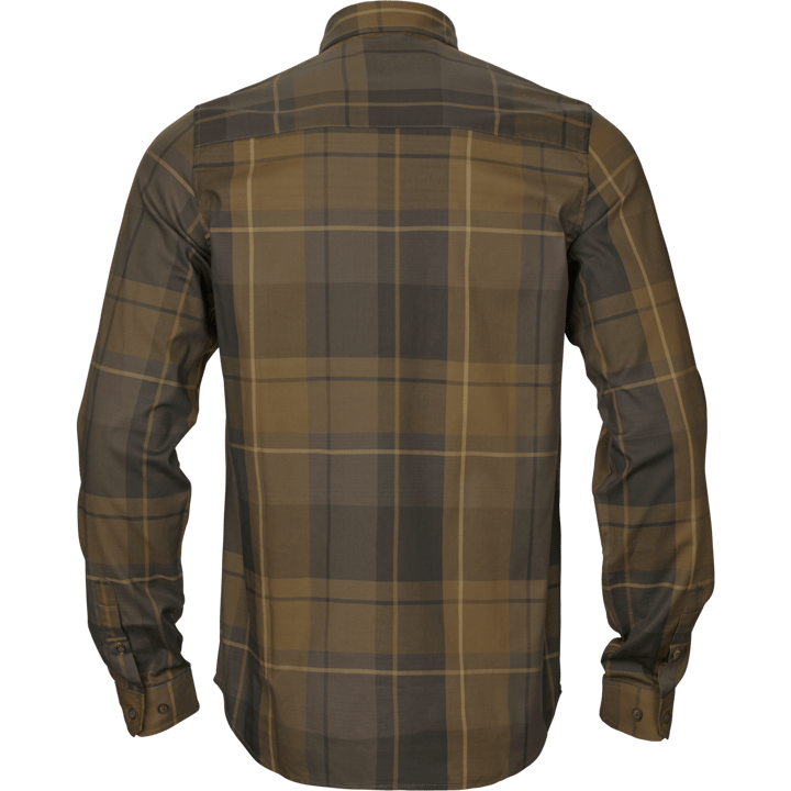Härkila Men's Akse Long Sleeve Shirt Willow Green Check Härkila