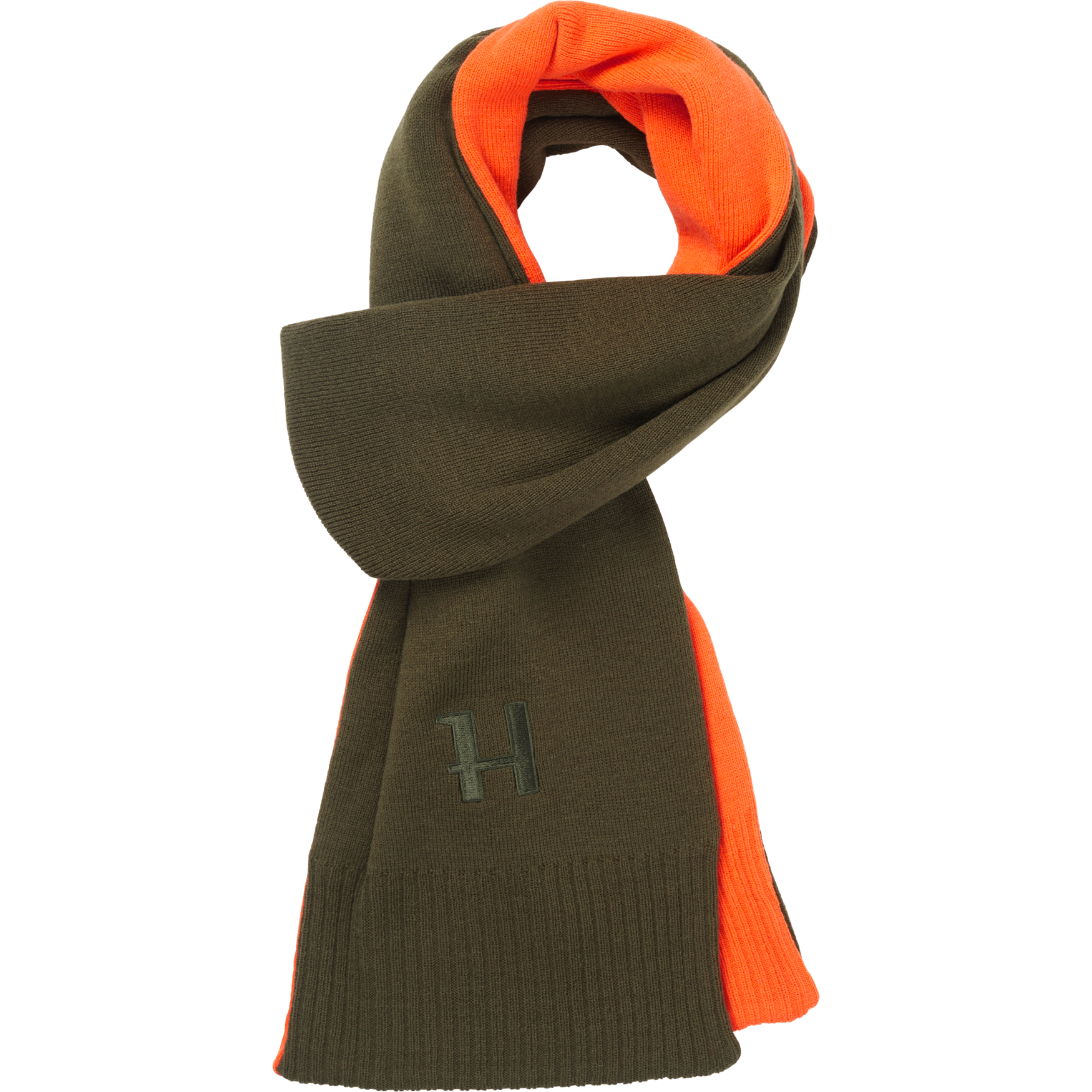 Härkila Reversible Scarf Willow Green/orange Skjerf OneSize