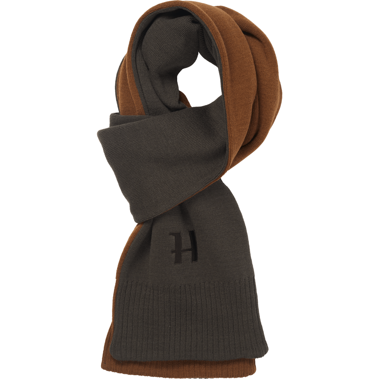 Härkila Reversible Scarf Shadow Brown/rustique Clay