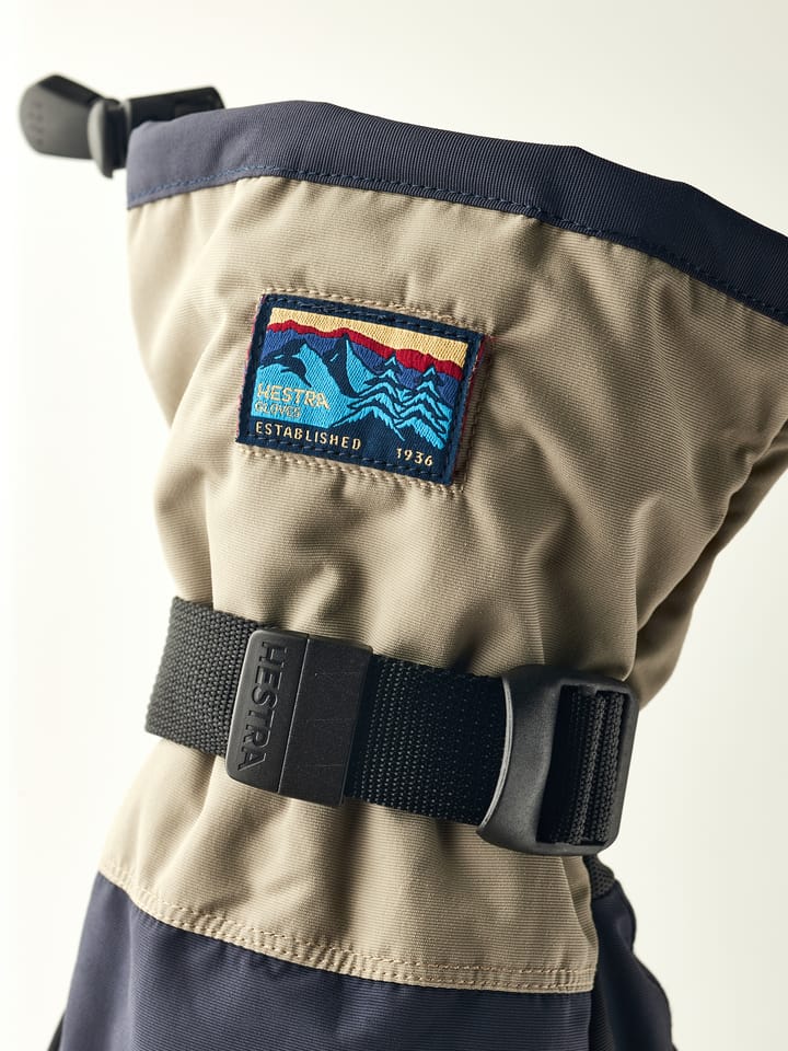 Hestra Gauntlet Sr. - 5 Finger Dark Navy/Beige Hestra Hestra Gauntlet Sr. - 5 Finger Dark Navy/Beige Hestra