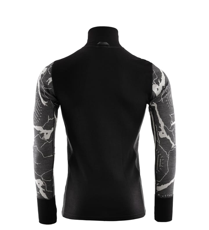 Aclima Men's Lars Monsen Femunden Polo Jet Black/Marengo/Femunden Dark Aclima