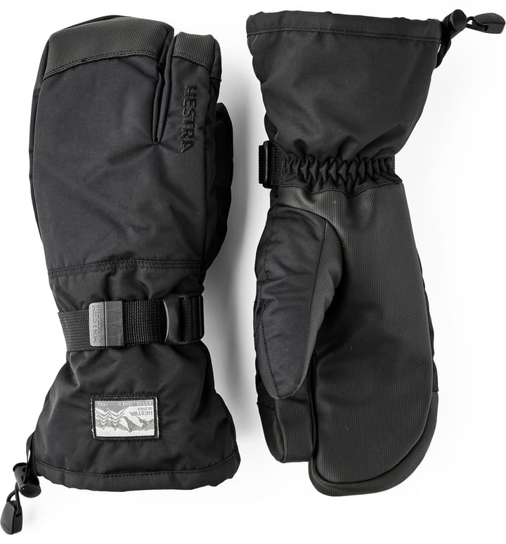 Hestra Gauntlet Sr. - 3 Finger Black/Black Hestra