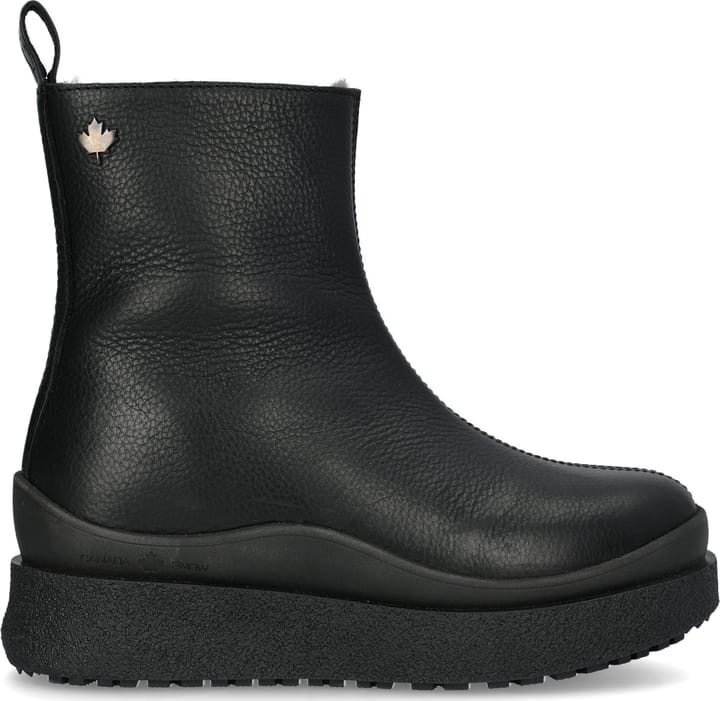 Canada Snow Women's Mount Meer Leather Black Canada Snow