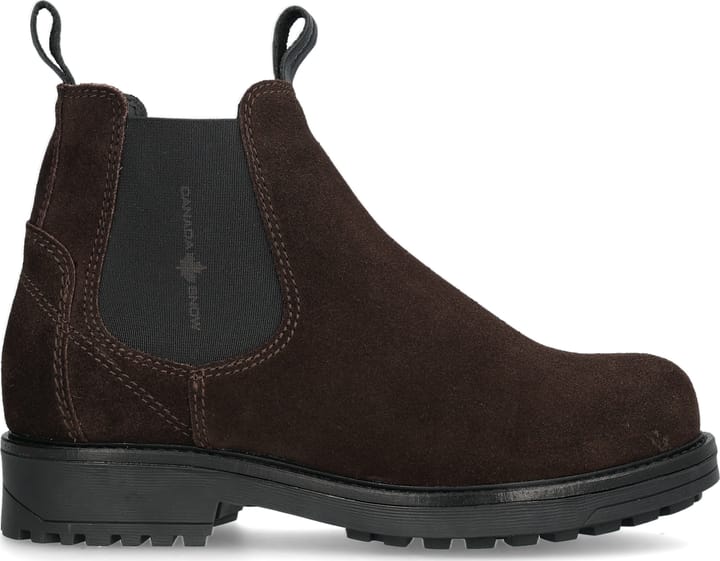 Canada Snow Women's Dawis Chelsea Suede Brown Canada Snow