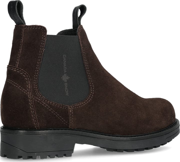 Canada Snow Women's Dawis Chelsea Suede Brown Canada Snow