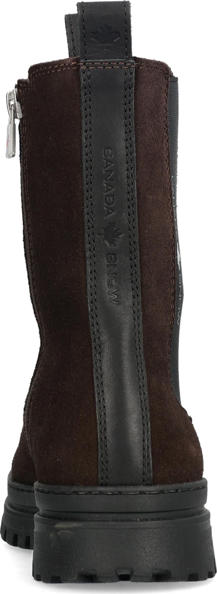 Canada Snow Women's Carlyle Chelsea Suede Brown Canada Snow