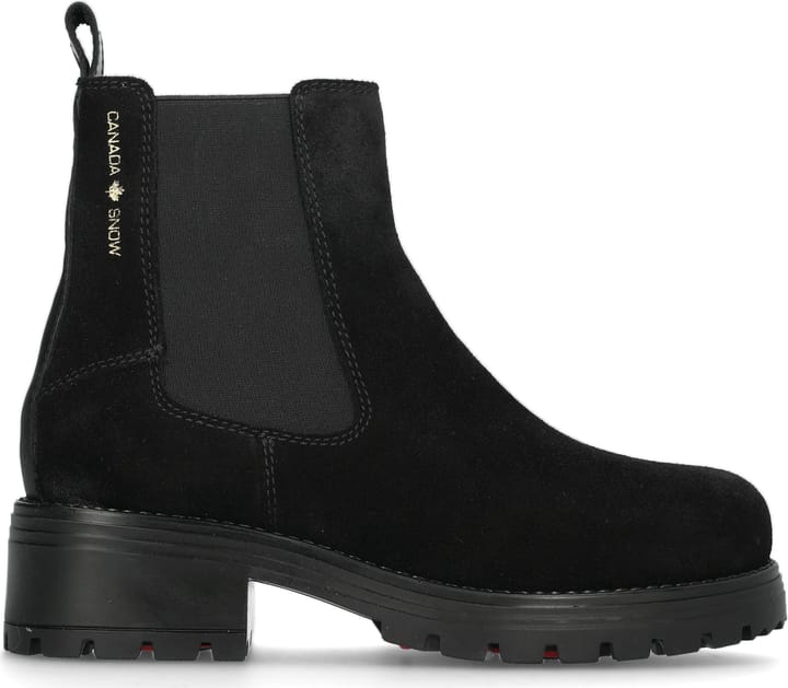 Canada Snow Women's Mount Kimberley Grip Suede Black Canada Snow
