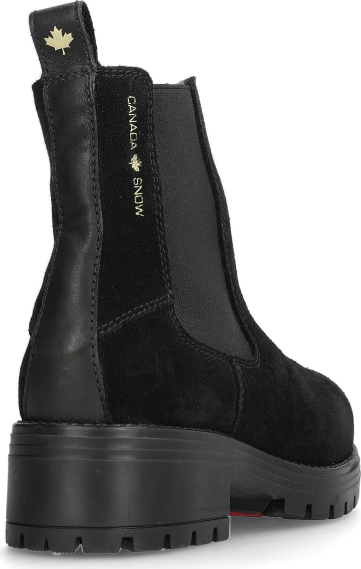 Canada Snow Women's Mount Kimberley Grip Suede Black Canada Snow