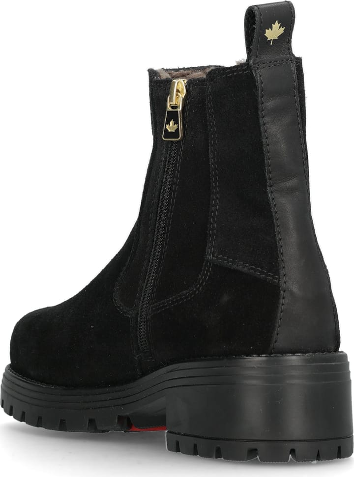 Canada Snow Women's Mount Kimberley Grip Suede Black Canada Snow