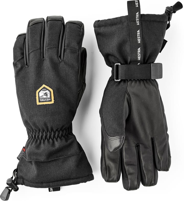 Hestra CZone Mountain - 5 Finger Black Hestra