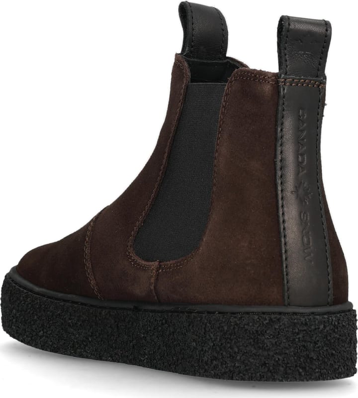 Canada Snow Women's Mount Verm Chelsea Suede Brown Canada Snow