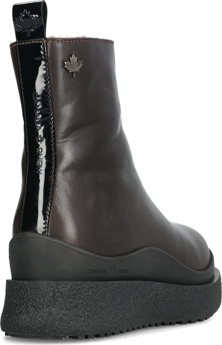 Canada Snow Women's Mount Meer Curling Leather Brown Canada Snow
