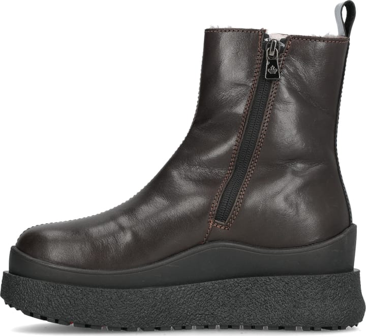 Canada Snow Women's Mount Meer Curling Leather Brown Canada Snow