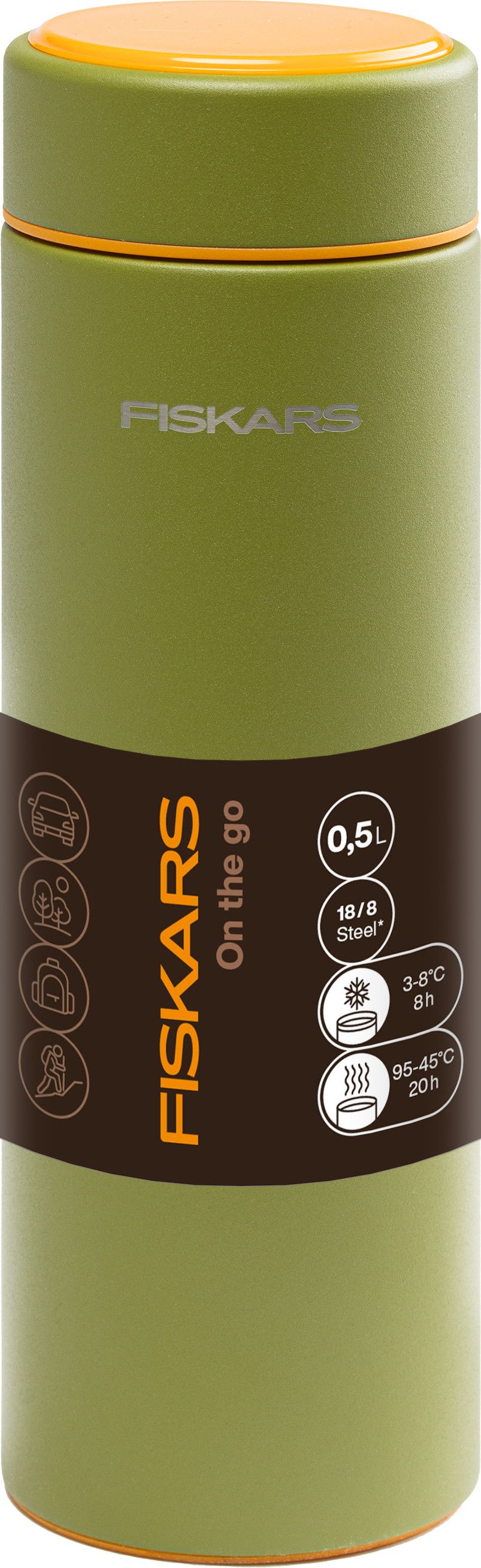 Fiskars Termosflaska Grön