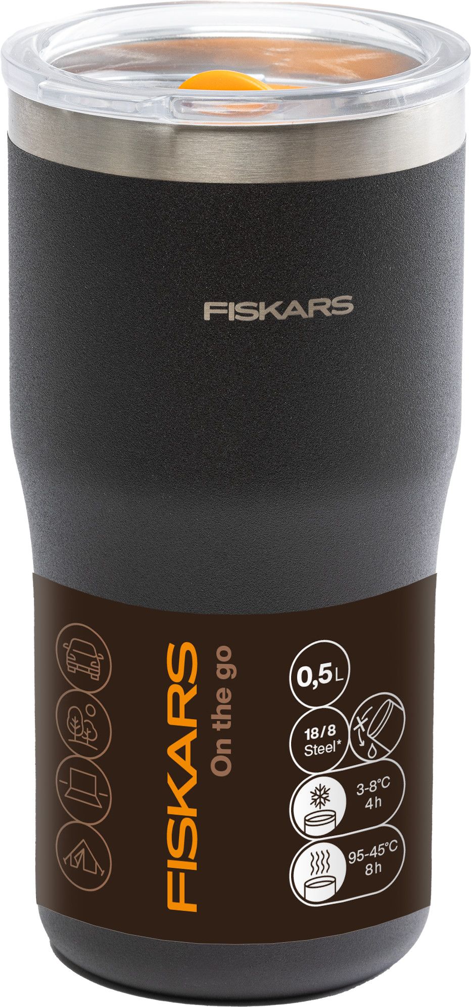 Fiskars Termosmugg Svart