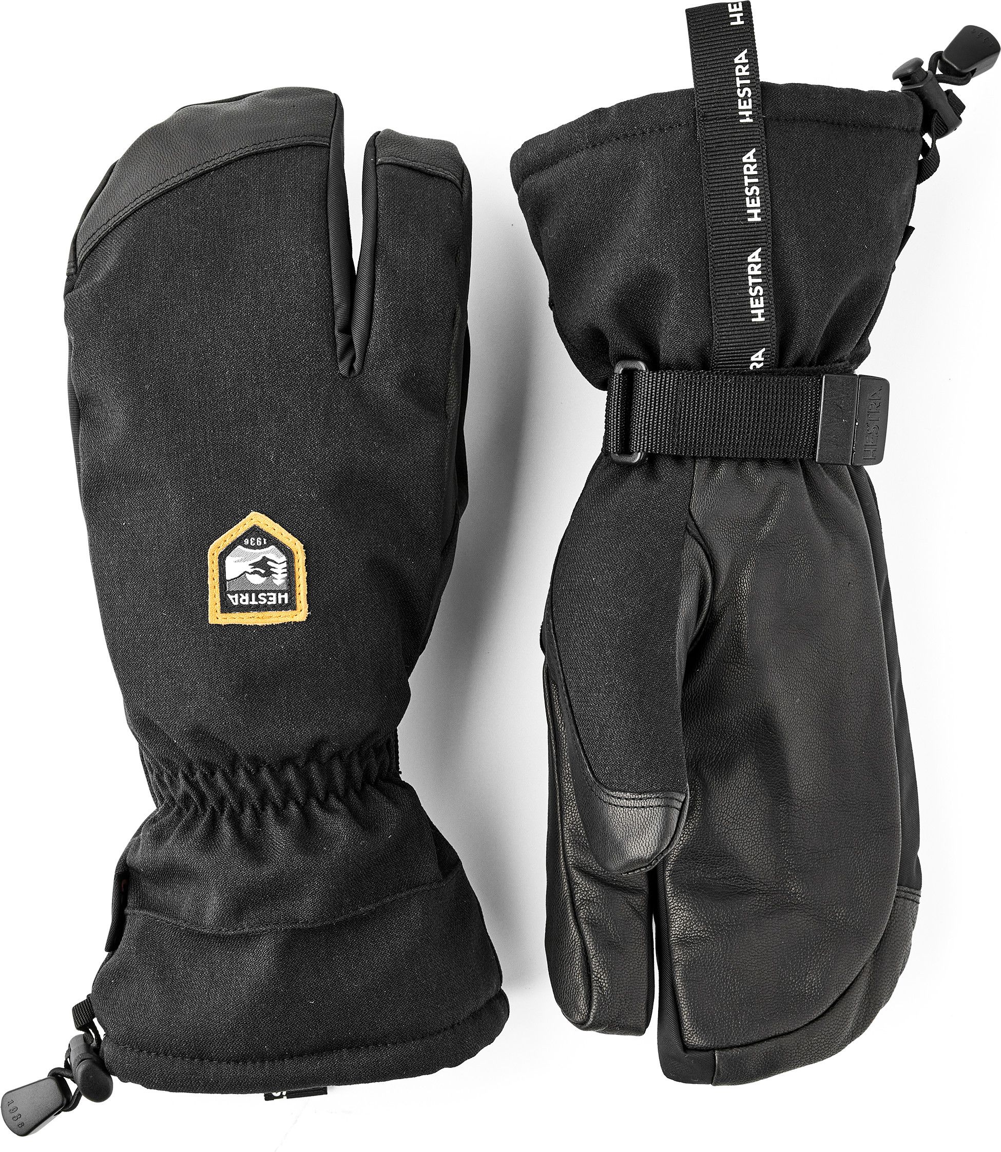 Hestra CZone Mountain - 3 Finger Black | Buy Hestra CZone Mountain