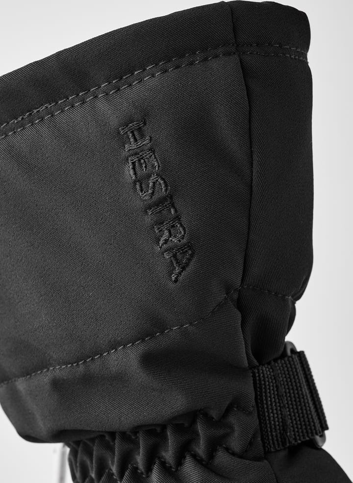 Hestra Heater Gauntlet - 5 Finger Black/Black Hestra