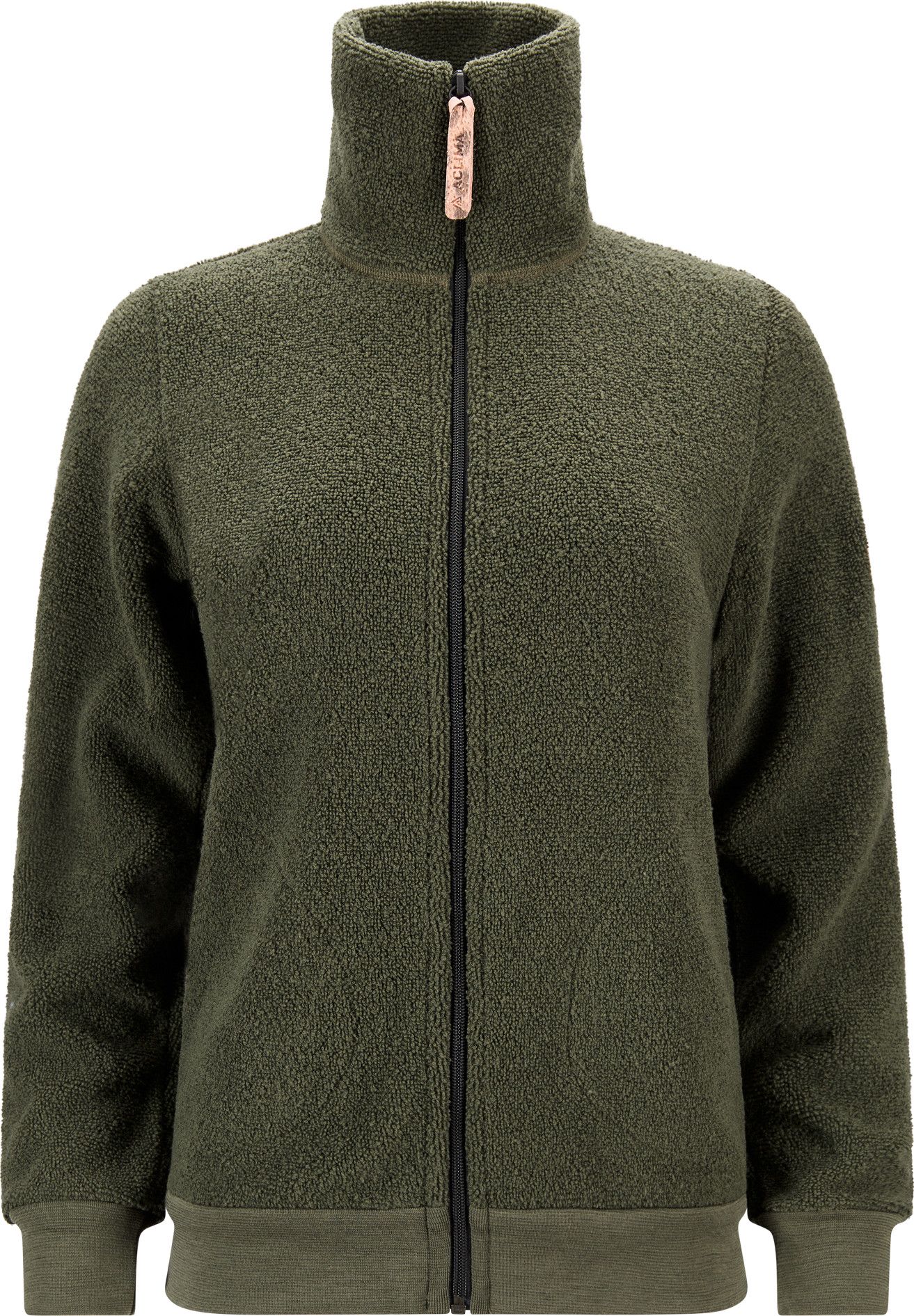 Aclima Women's ReBorn Terry Jacket Olive Melange