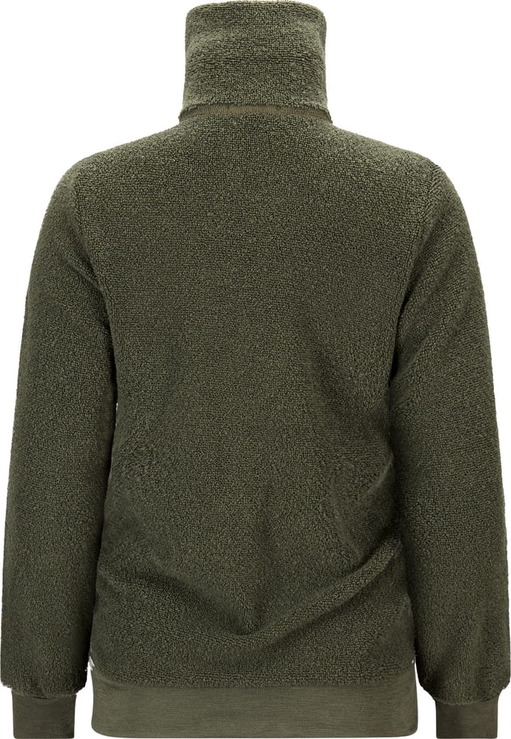 Aclima Women's ReBorn Terry Jacket Olive Melange Aclima