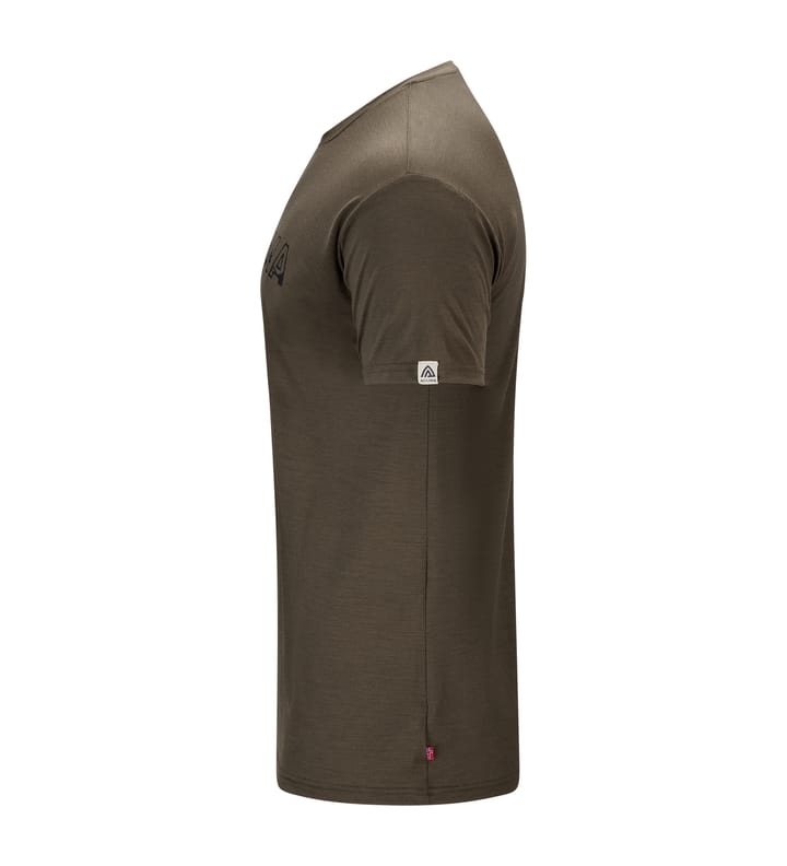 Aclima Men's LightWool 140 Classic Tee Logo Tarmac Aclima