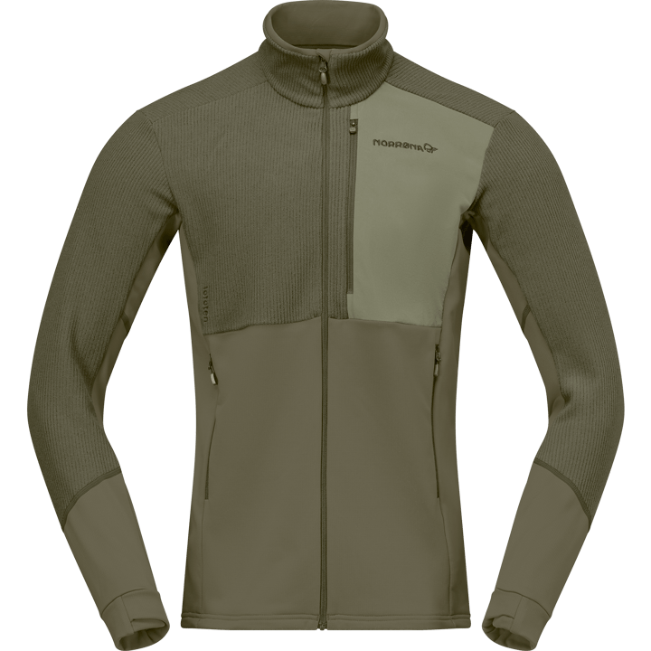 Norrøna Lofoten Warm2 Jacket M'S Olive Night/deep Lichen Green Norrøna