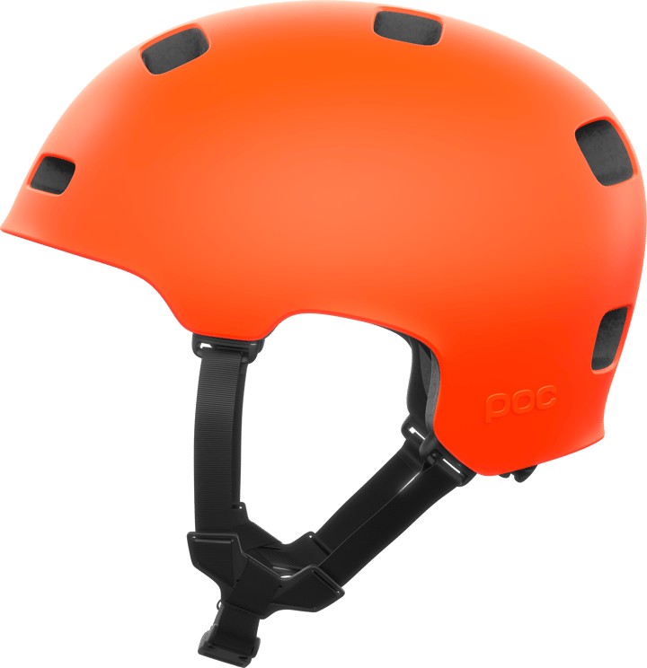 POC Crane Mips Bike Helmet Fluorescent Orange Matt POC