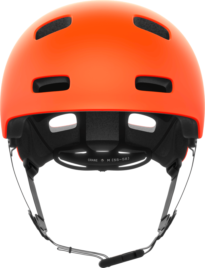 POC Crane Mips Bike Helmet Fluorescent Orange Matt POC