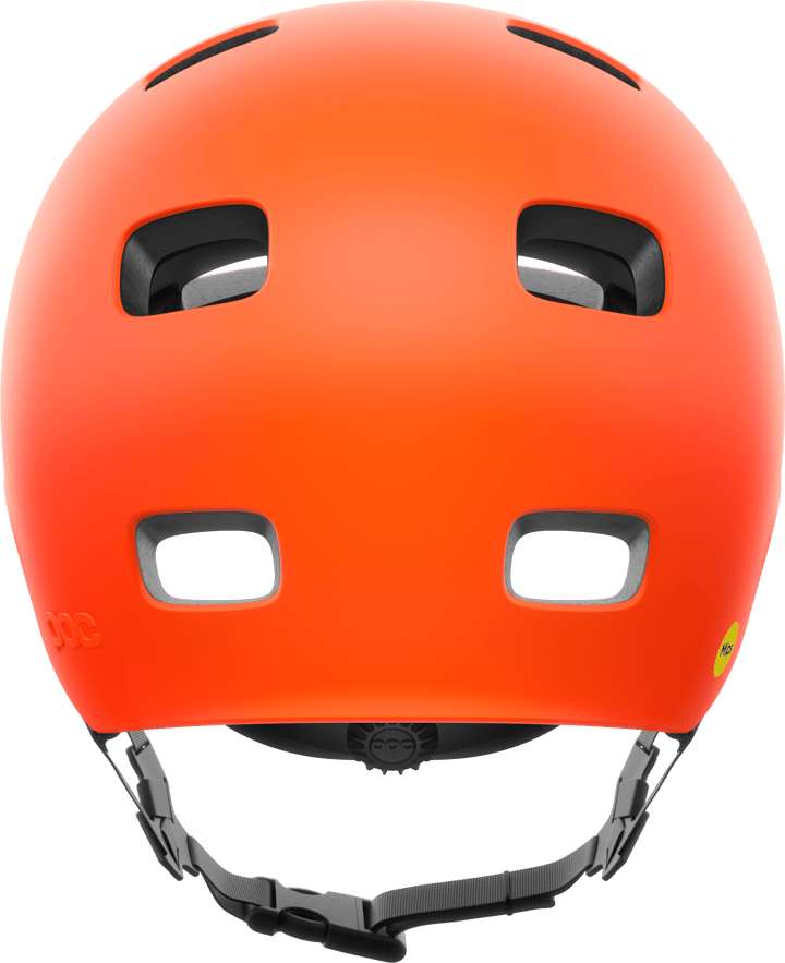 POC Crane Mips Bike Helmet Fluorescent Orange Matt POC