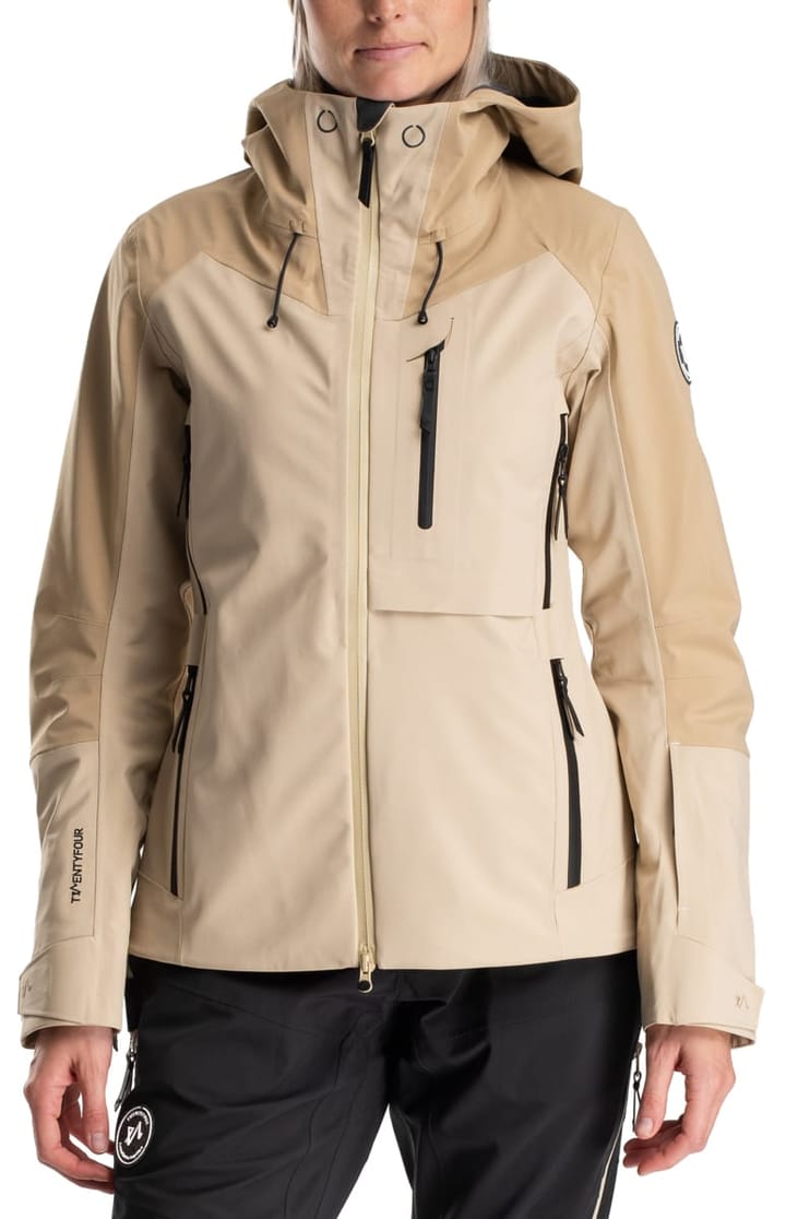 Twentyfour Isbre 3-Lags Jakke D Lys Beige Twentyfour Twentyfour Isbre 3-Lags Jakke D Lys Beige Twentyfour
