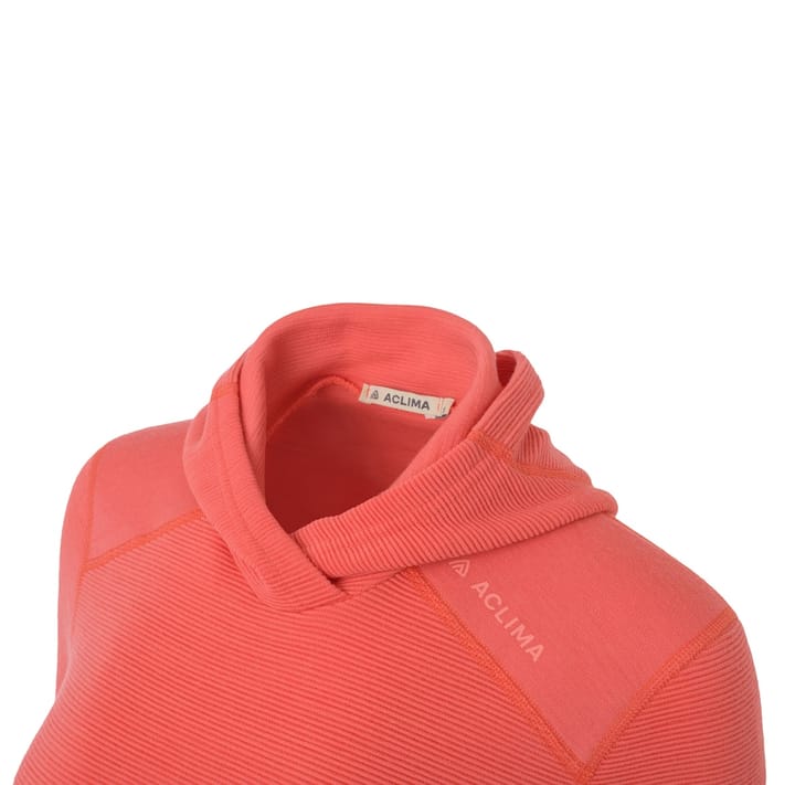 Aclima Streamwool Hoodie W's Spiced Coral Aclima