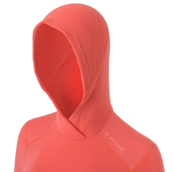 Aclima Streamwool Hoodie W's Spiced Coral Aclima