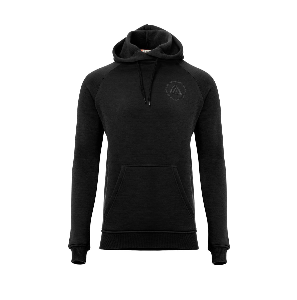 Aclima Men's FleeceWool V2 Hoodie Jet Black