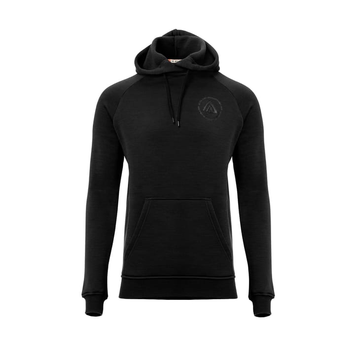 Aclima Men's FleeceWool V2 Hoodie Jet Black Aclima