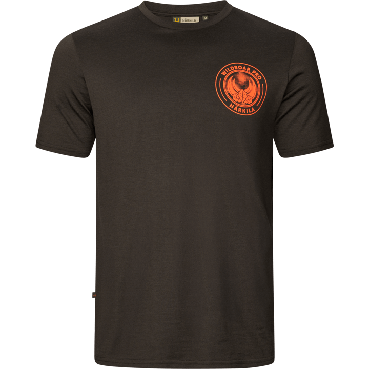 Härkila Men's Game Short Sleeve T-Shirt Shadow Brown Wildboar Härkila Härkila Men's Game Short Sleeve T-Shirt Shadow Brown Wildboar Härkila