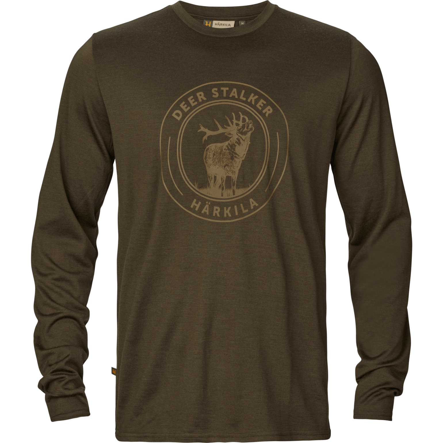 Härkila Härkila Game Långärmad T-Shirt Willow Green Stag
