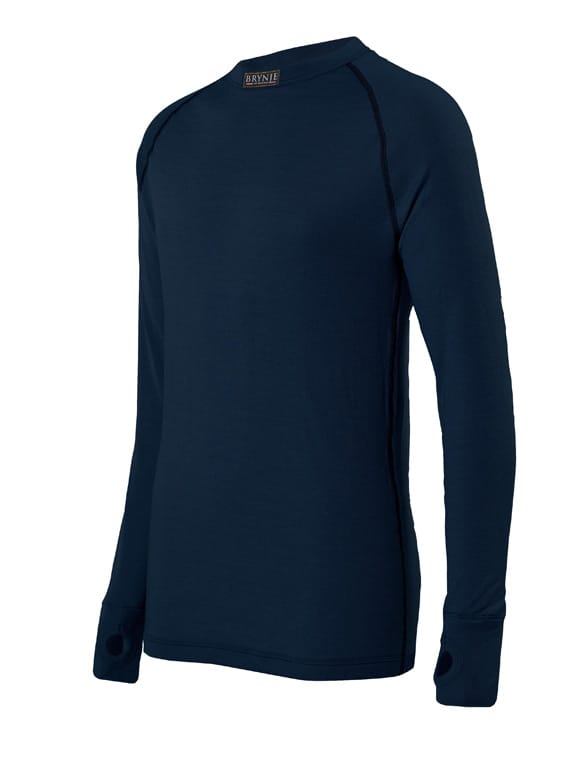 Brynje Arctic Shirt With Thumbfingergrip Navy Brynje