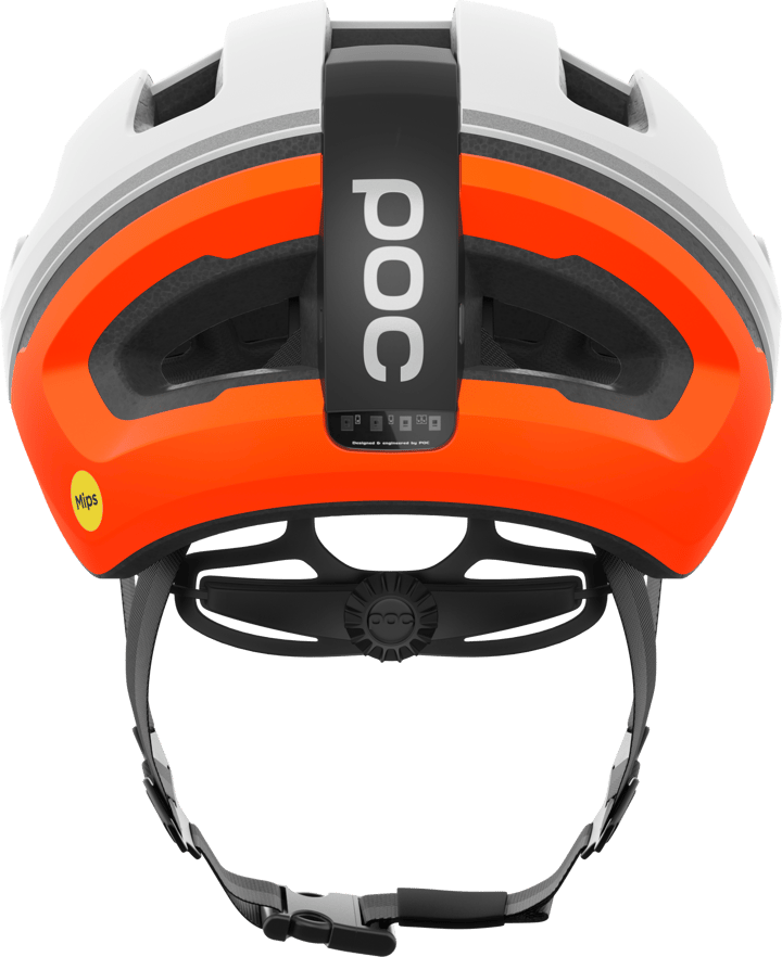 POC Omne Beacon Mips Commute Bike Helmet Hydrogen White/Fluorescent Orange Matt POC