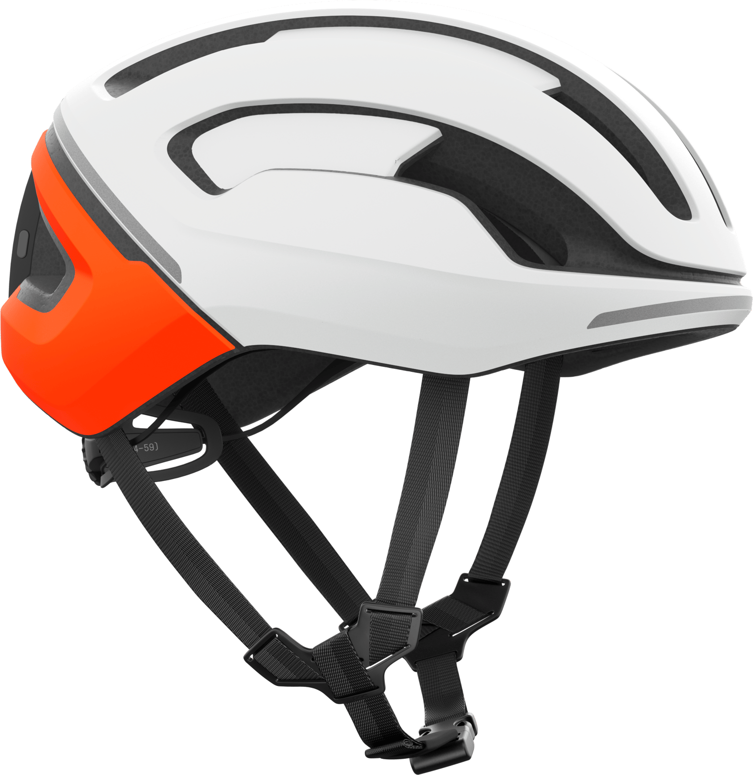 POC Omne Beacon Mips Commute Bike Helmet Hydrogen White/Fluorescent Orange Matt