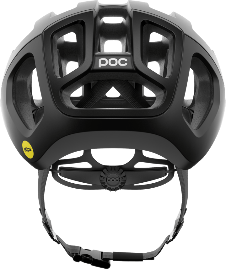 POC Ventral Air Mips Cycling Helmet Uranium Black Matt POC