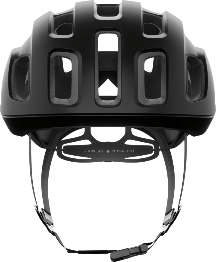 POC Ventral Air Mips Cycling Helmet Uranium Black Matt/Fluorescent Orange Matt POC