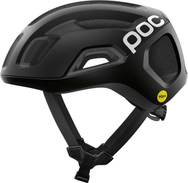 POC Ventral Air Mips Cycling Helmet Uranium Black Matt/Hydrogen White W. Logo POC